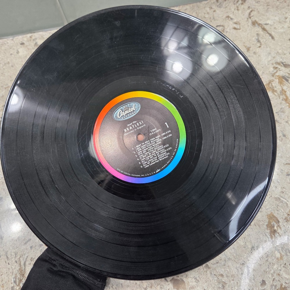The Beatles Meet The Beatles Vinyl‎ Record Album In Tom Petty Sleeve